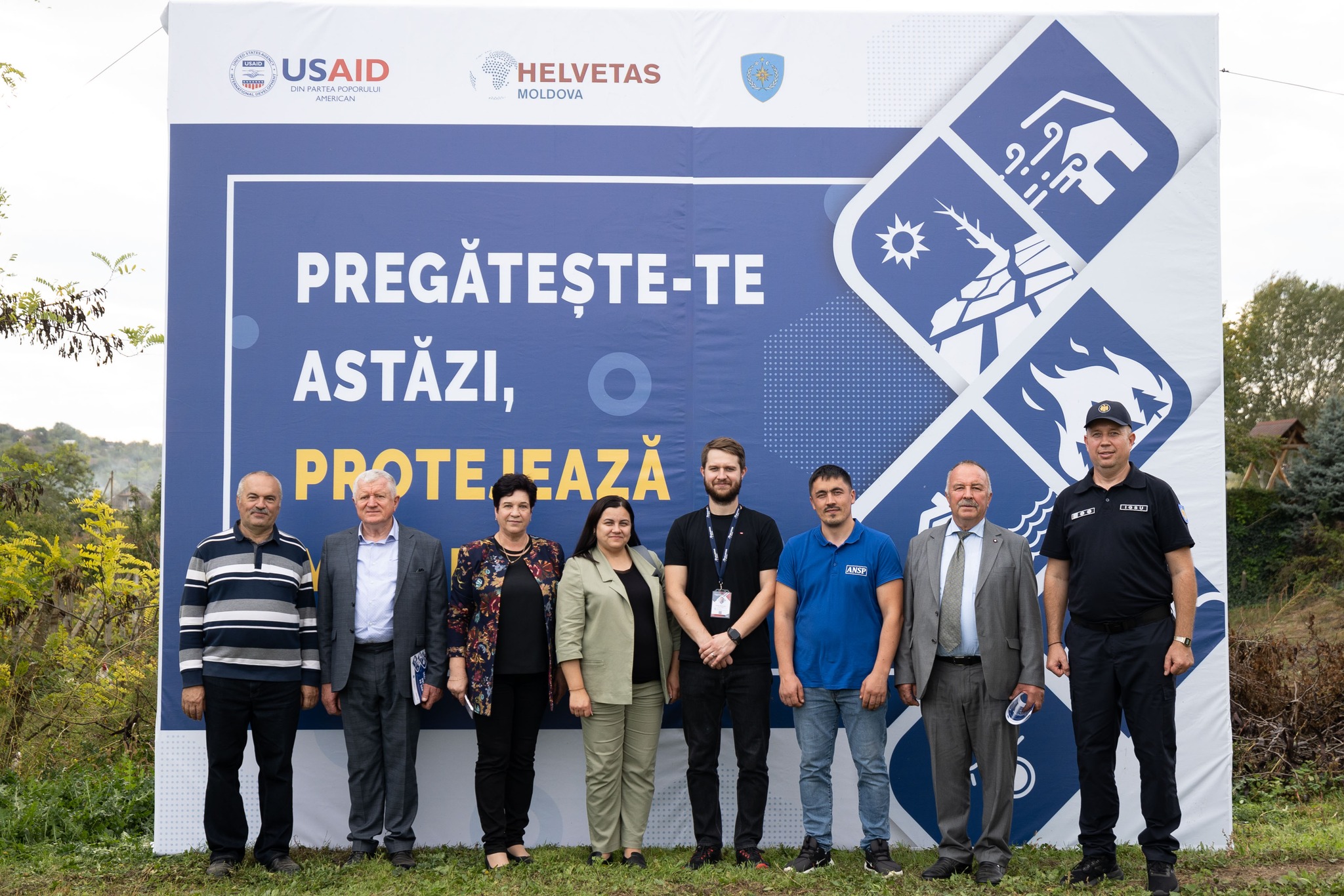 Helvetas Moldova - Simulări de protecție civilă în Ștefan Vodă